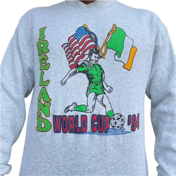 Vintage 1994 Ireland World Cup crewneck - Picture 2 of 4
